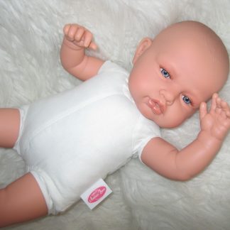 AJ12 Antonio Juan levensechte babypop Babydo blauwe ogen zonder kleding 50 cm