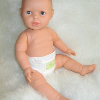 P19 Grote babypop blank voor etalage babykleding 62 cm - baby etalagepop groot