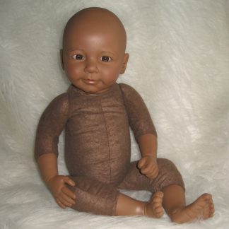 ADH2 Demonstratiepop babypop voor new born babyfotografie - therapie - babymassage 52 cm gewicht 3300 gram