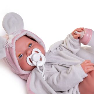 AJ13d Antonio Juan babypop fullbody slaapogen kleding speen 42cm