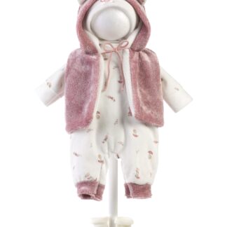 AL01 Poppenkleding 4 delig setje Llorens voor pop 40 t/m 45 cm